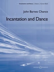 Incantation and Dance Concert Band sheet music cover